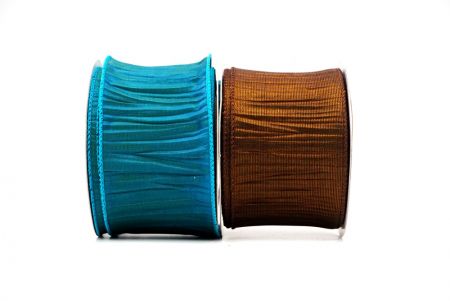 Textured Pleated Wired Ribbon Collection_KF8866 (1)